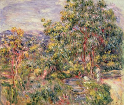 Vue de Cagnes, c.1900 - Pierre Auguste Renoir